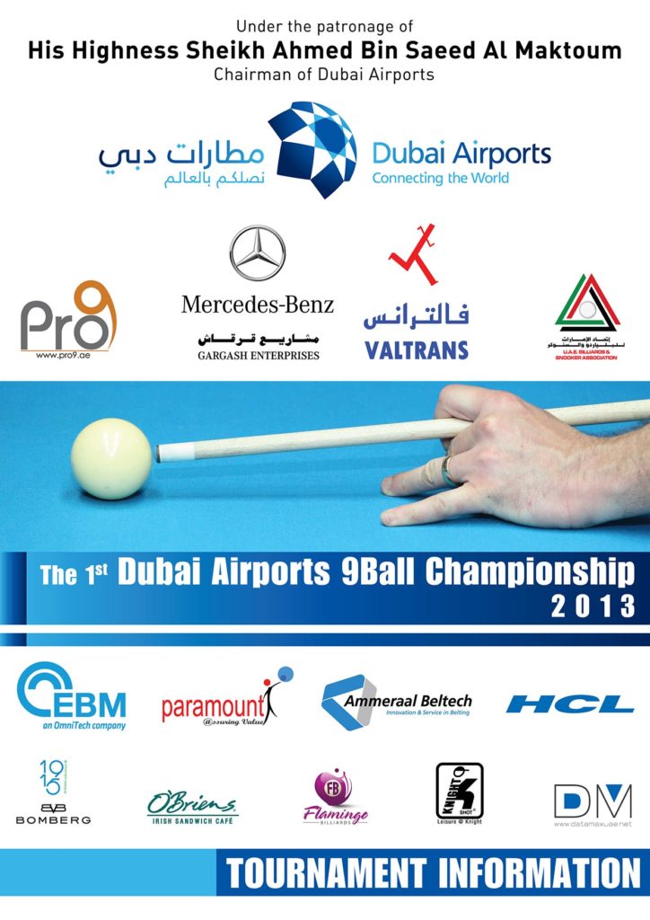 Airport Billiard Tournament-Player Book